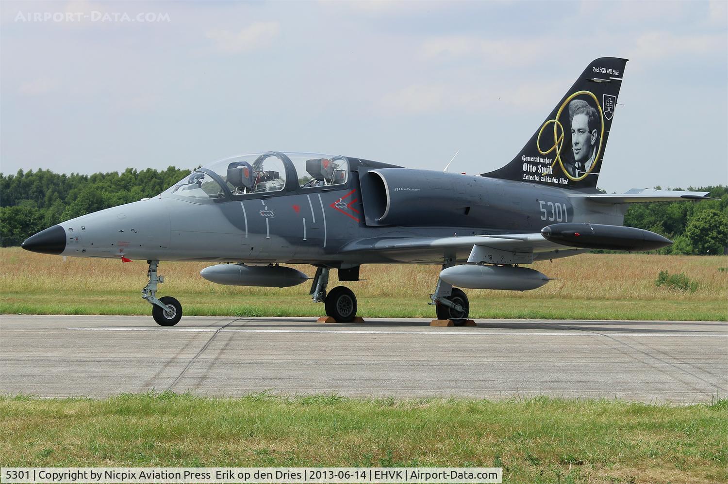5301, Aero L-39CM Albatros C/N 915301, Slovakia AF L-39CM on the static of the Volkel Open House 2013