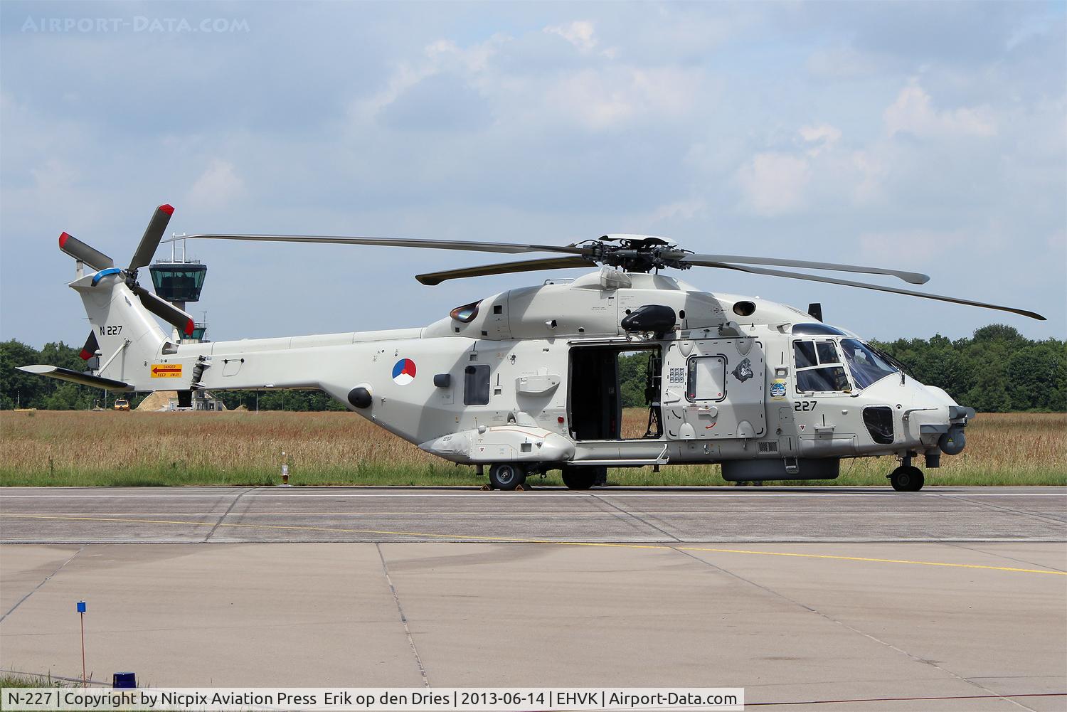 N-227, NHI NH-90 NFH Caiman C/N 1227/NNLN07, Netherlands Navy NH-90 N-227 seen here on the static of the Volkel Open House 2013