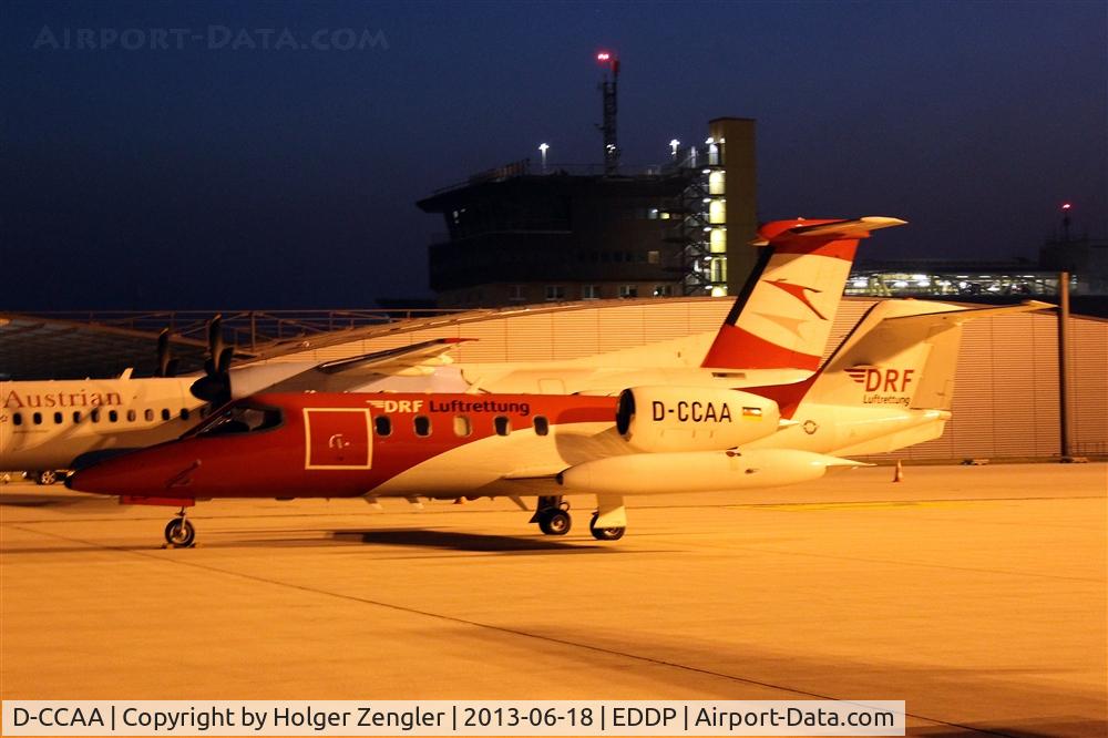 D-CCAA, 1980 Gates LearJet 35 C/N 35A-315, On a hot summer night on GAT....