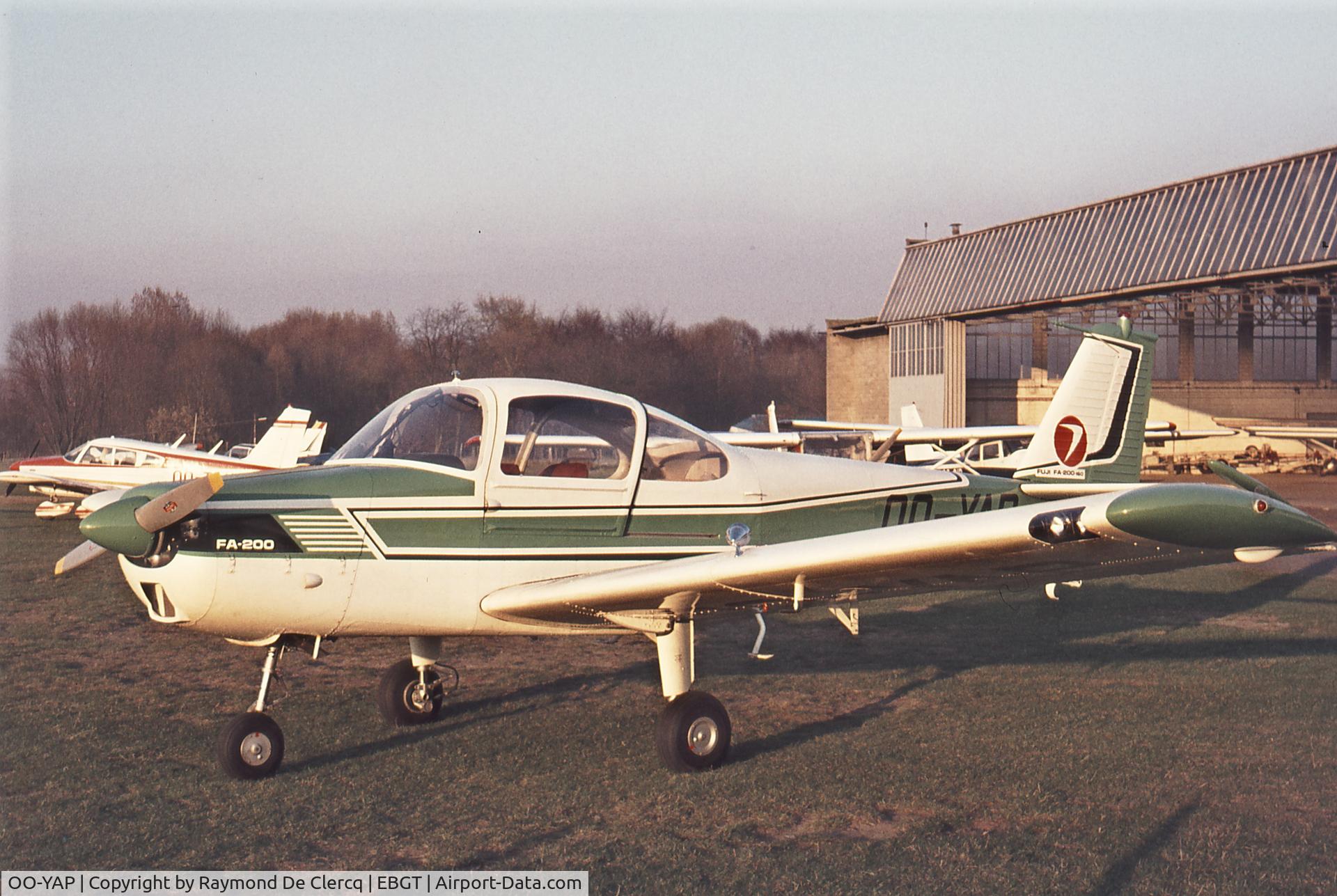 OO-YAP, 1971 Fuji FA-200-160 Aero Subaru C/N 150, Gent  1972