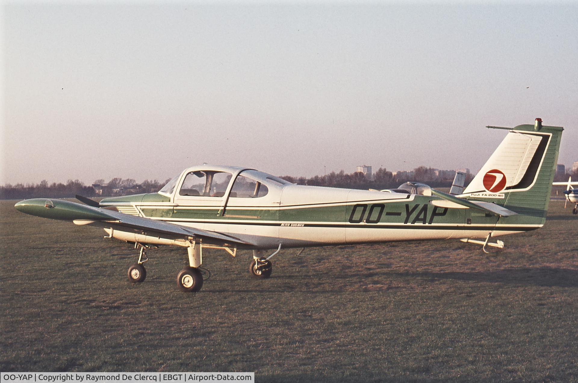 OO-YAP, 1971 Fuji FA-200-160 Aero Subaru C/N 150, Gent 1972