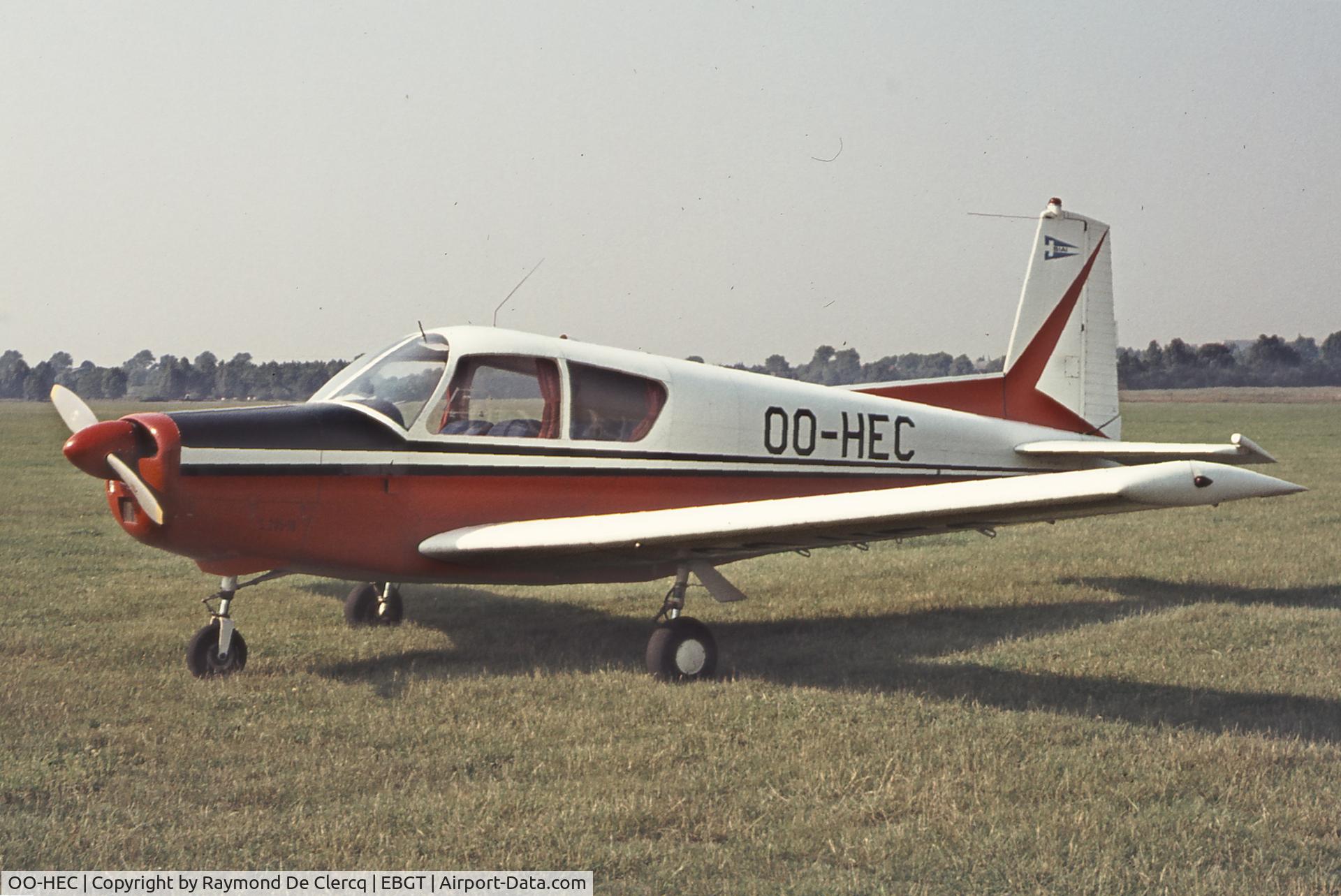 OO-HEC, SIAI-Marchetti S-205-18R C/N 4-167, Gent  1969