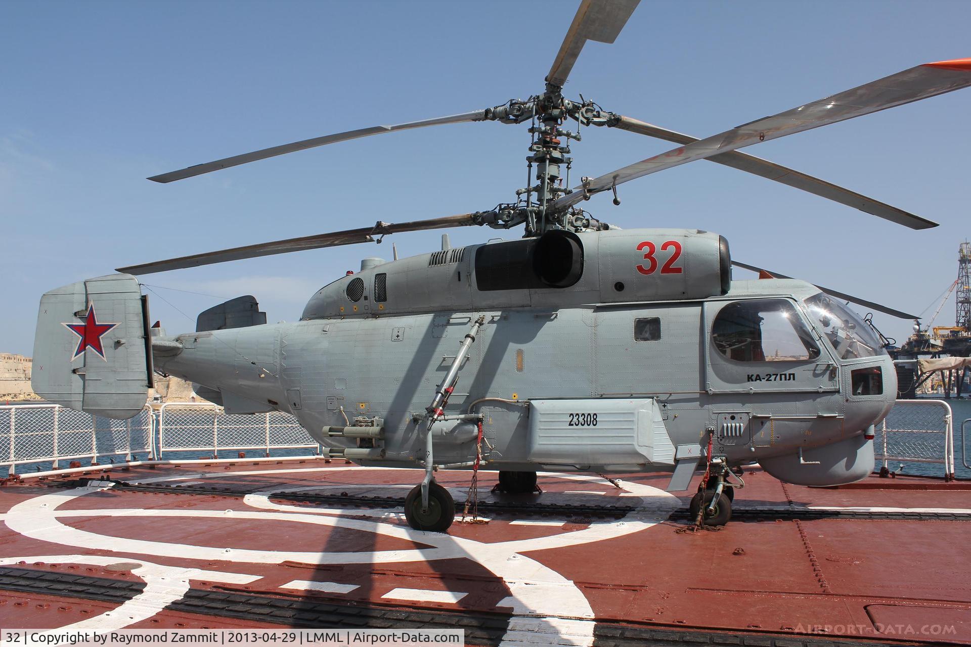 32, Kamov Ka-27PL C/N 23308, Kamov KA-27 coded 32 of Russian Navy