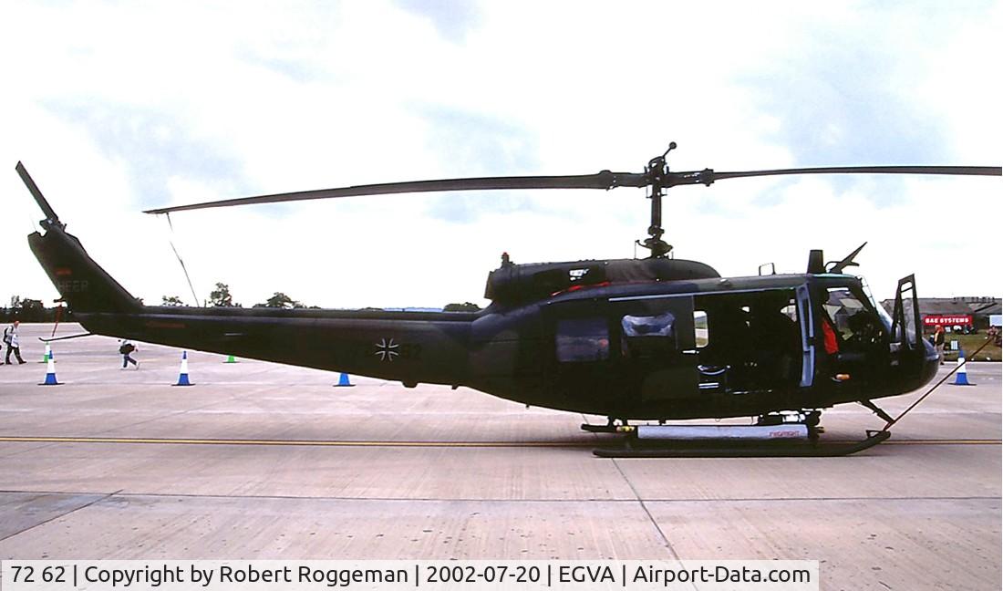 72 62, Bell (Dornier) UH-1D Iroquois (205) C/N 8382, GERMAN ARMY.HEER.