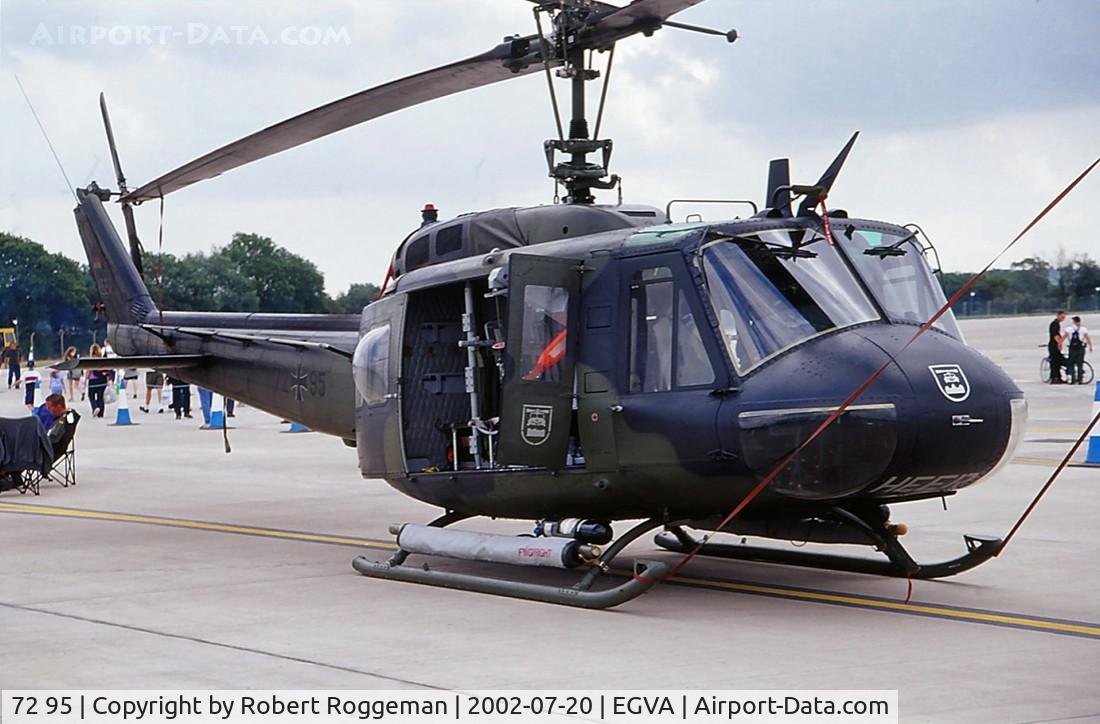 72 95, Bell (Dornier) UH-1D Iroquois (205) C/N 8415, GERMAN ARMY.HEER.
