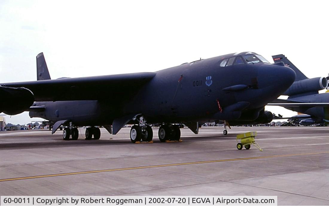 60-0011, 1960 Boeing B-52H Stratofortress C/N 464376, LA.BARKSDALE.