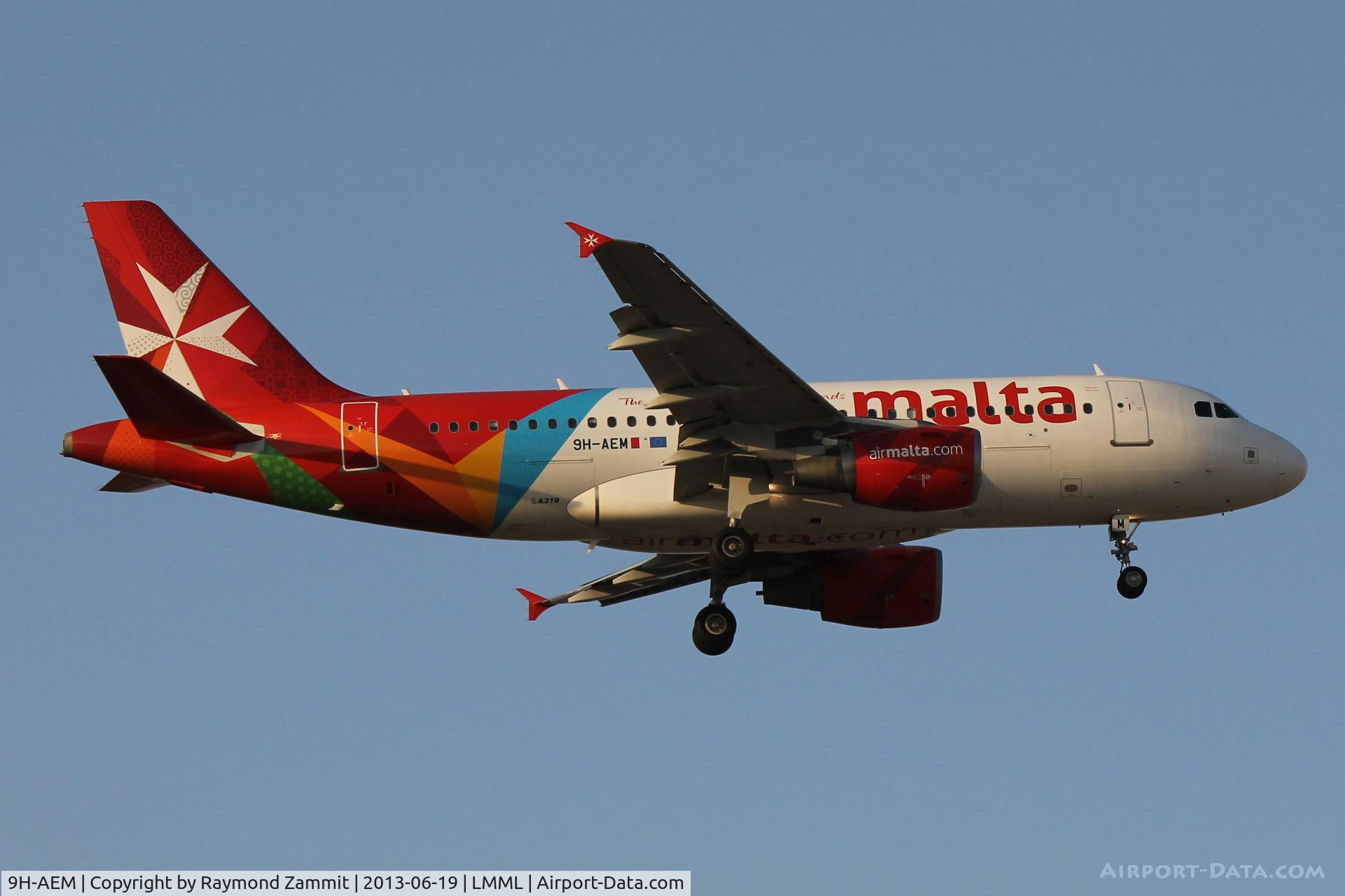 9H-AEM, 2005 Airbus A319-111 C/N 2382, A319 9H-AEM Air Malta