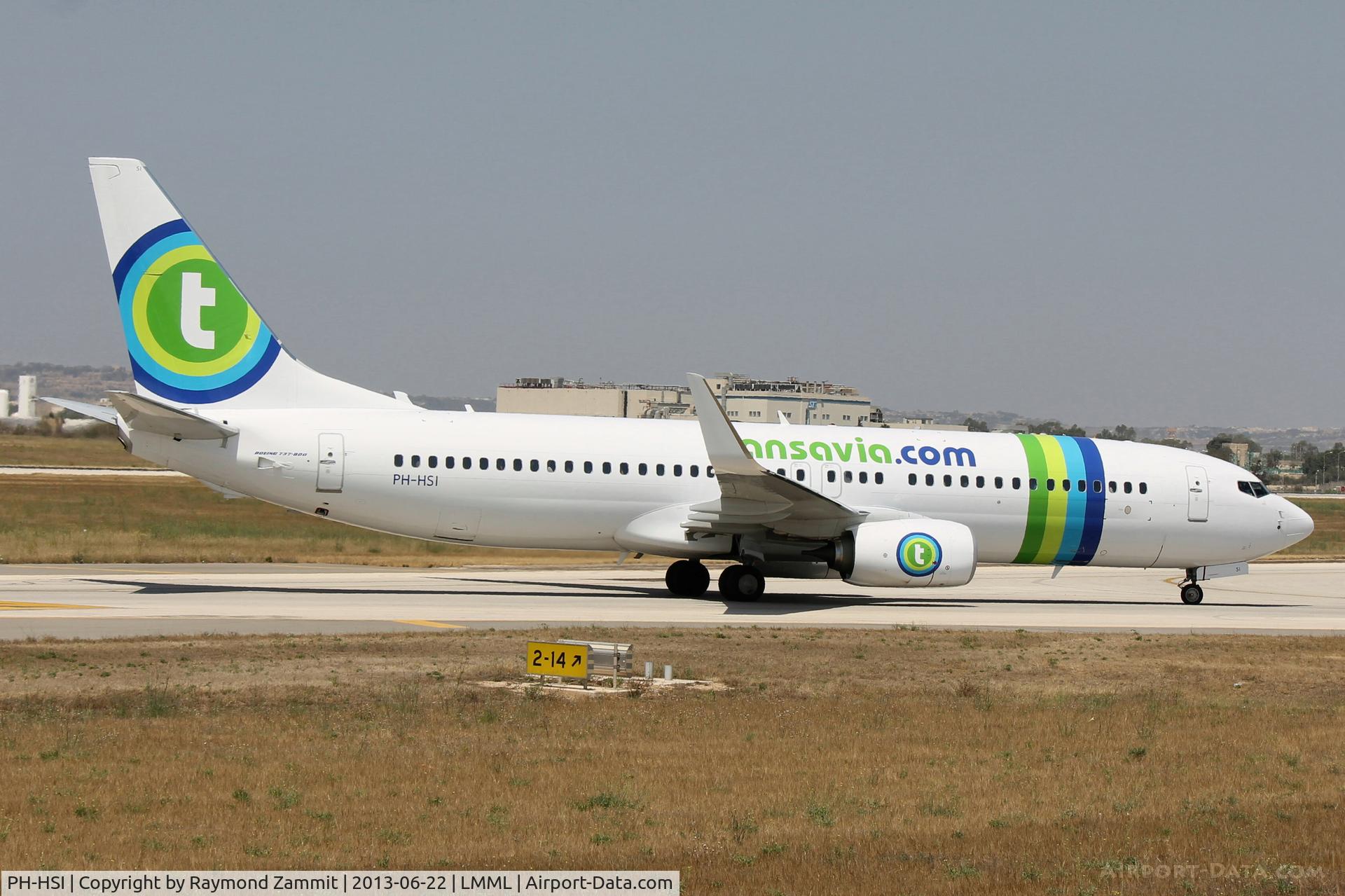 PH-HSI, 2013 Boeing 737-8K2 C/N 42148, B737-800 PH-HSI of Transavia Holland.