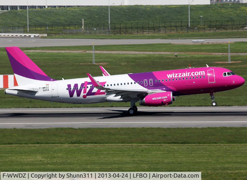 F-WWDZ, 2013 Airbus A320-232 C/N 5604, C/n 5604 - To be HA-LWR