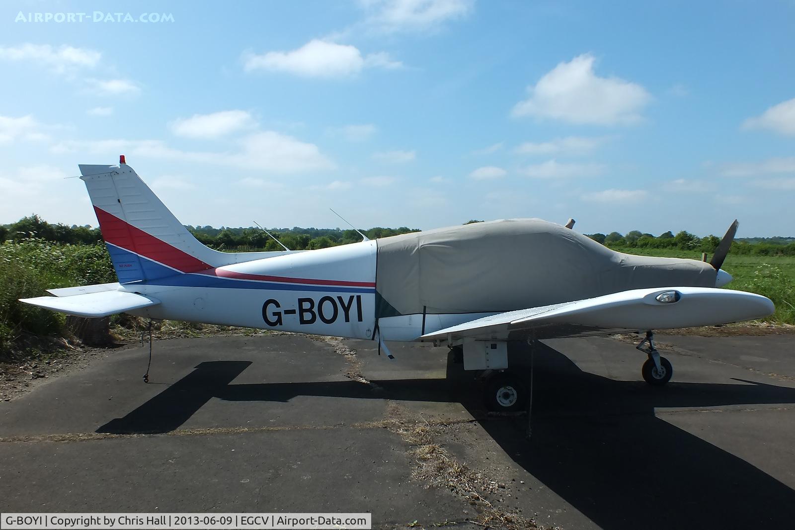 G-BOYI, 1978 Piper PA-28-161 Cherokee Warrior II C/N 28-7816183, Sleap resident