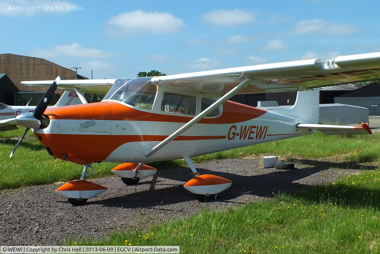 G-WEWI, 1959 Cessna 172 C/N 46555, Sleap visitor