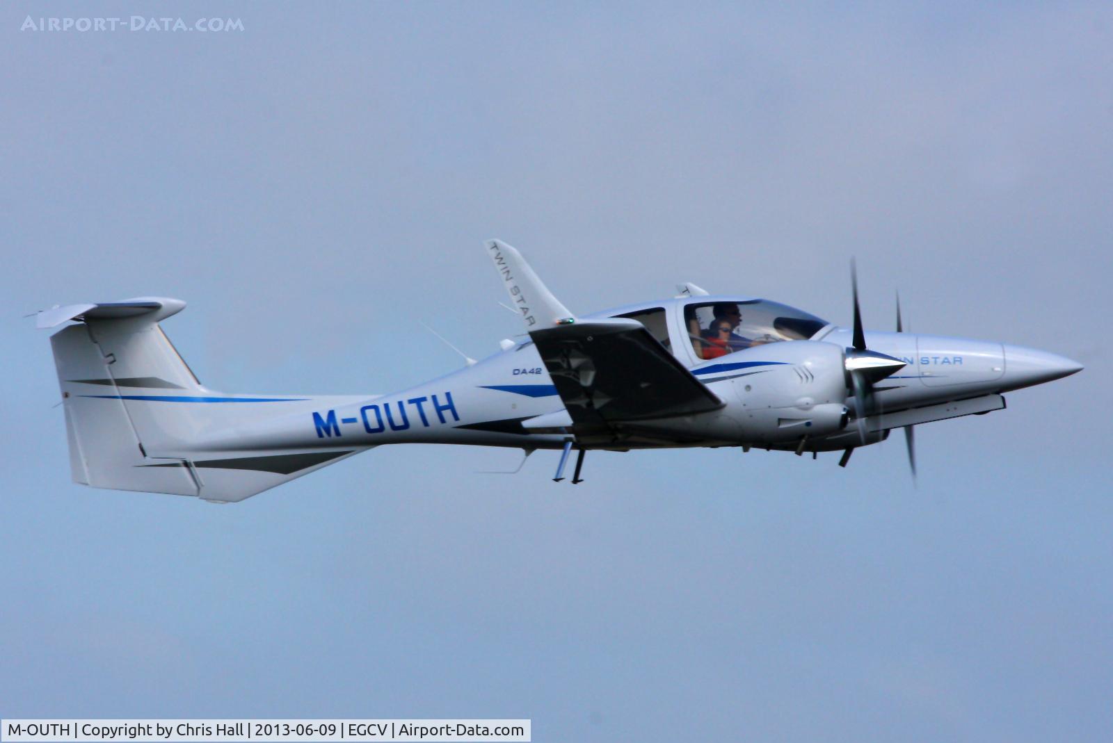 M-OUTH, 2007 Diamond DA-42 Twin Star C/N 42.AC082, Sleap resident