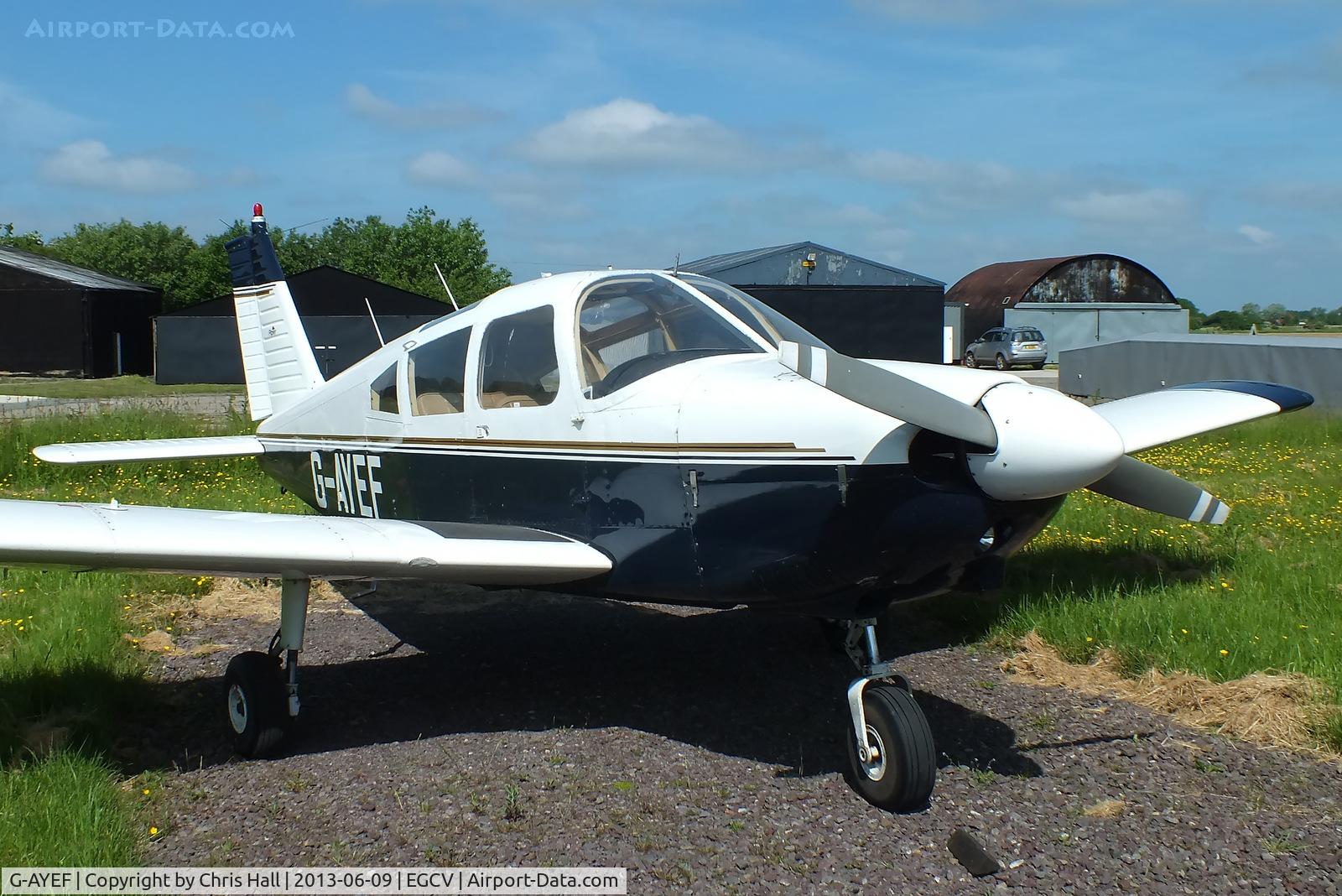 G-AYEF, 1970 Piper PA-28-180 Cherokee C/N 28-5815, Pegasus Flying Group