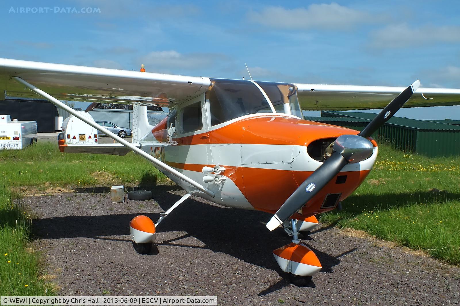 G-WEWI, 1959 Cessna 172 C/N 46555, Sleap visitor