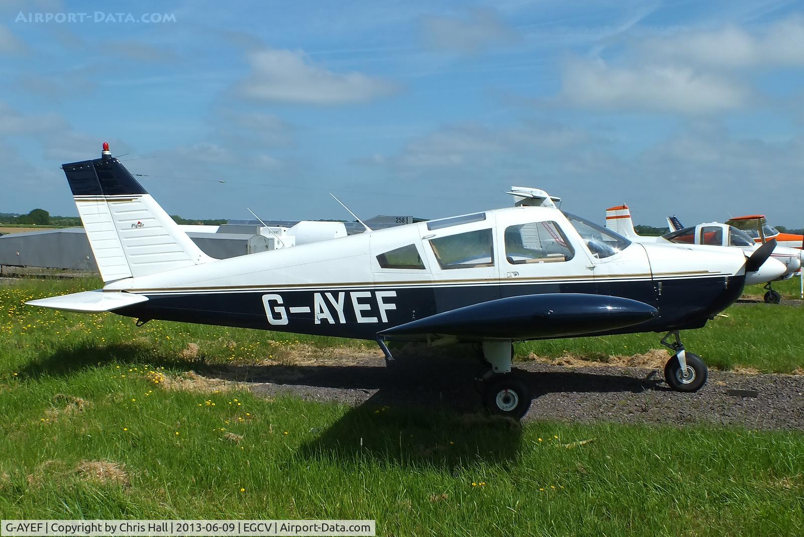 G-AYEF, 1970 Piper PA-28-180 Cherokee C/N 28-5815, Pegasus flying group