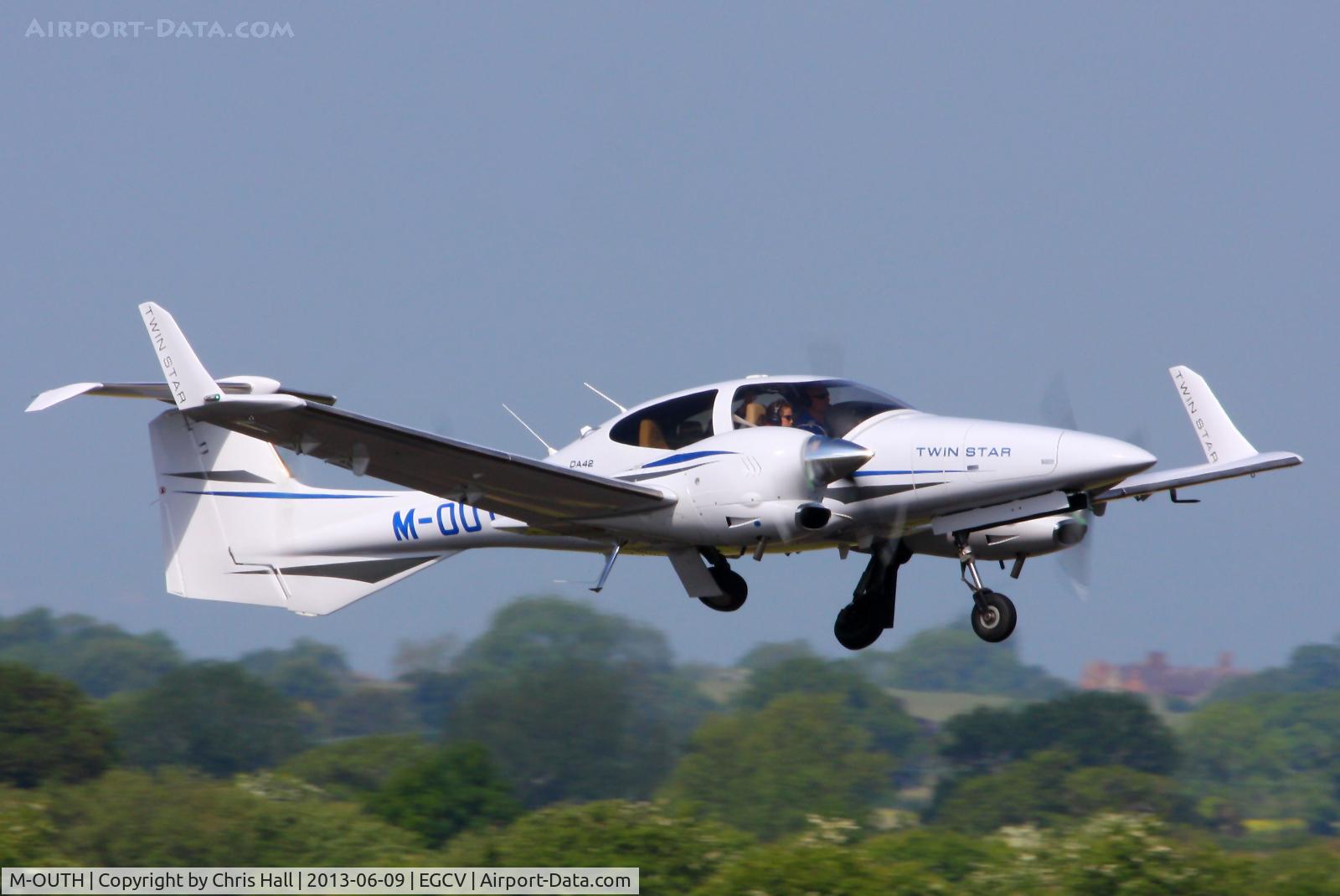 M-OUTH, 2007 Diamond DA-42 Twin Star C/N 42.AC082, Sleap resident