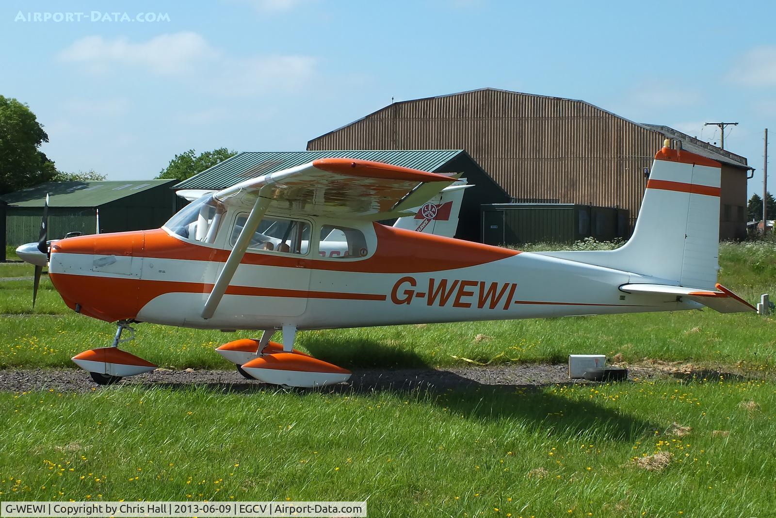 G-WEWI, 1959 Cessna 172 C/N 46555, Sleap visitor