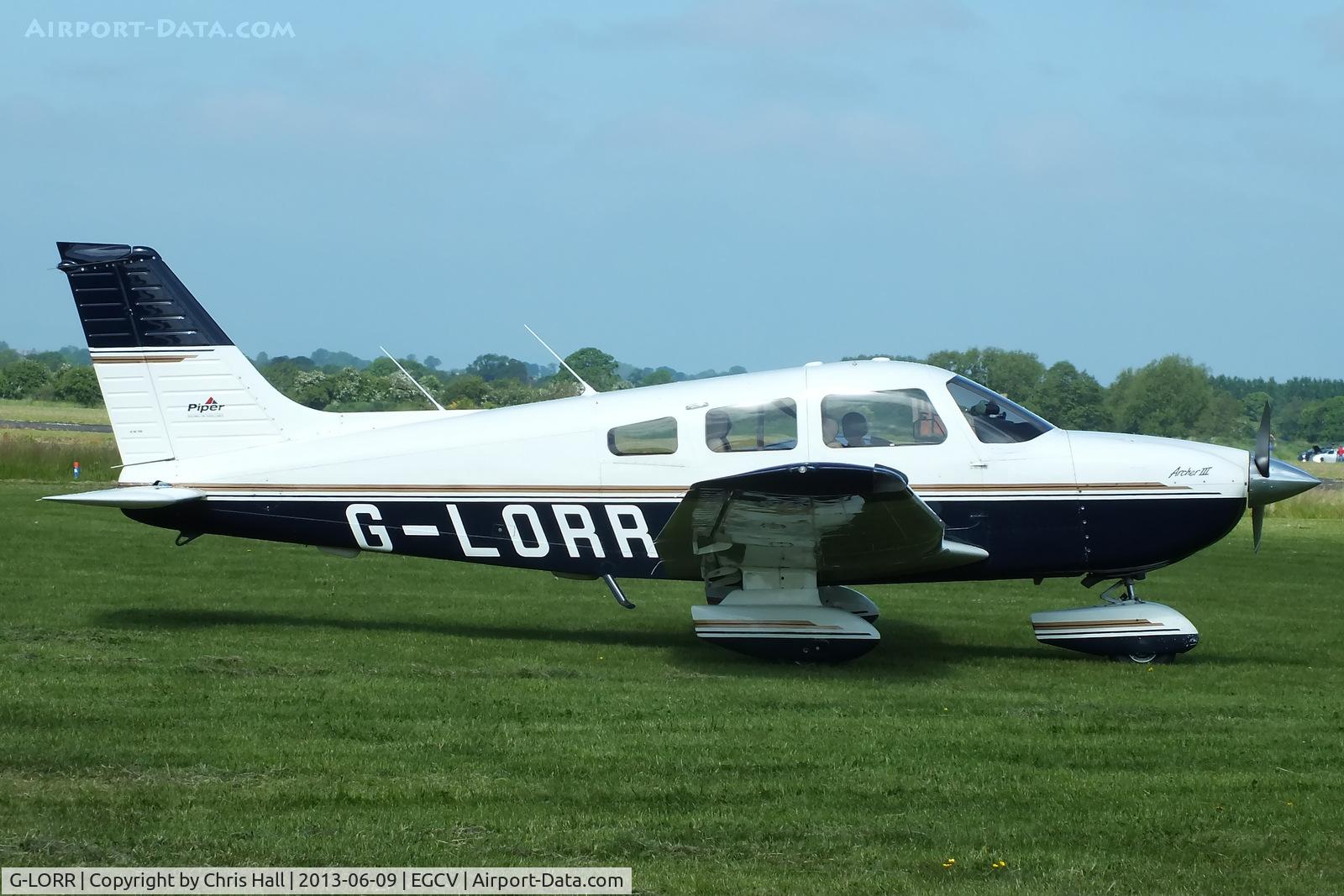 G-LORR, 1996 Piper PA-28-181 Cherokee Archer III C/N 2843037, Shropshire Aero Club
