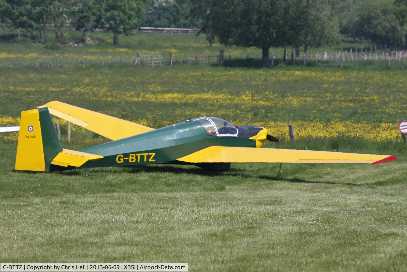 G-BTTZ, 1979 Slingsby T-61F Venture T2 C/N 1961, Staffordshire Gliding Club, Seighford Airfield