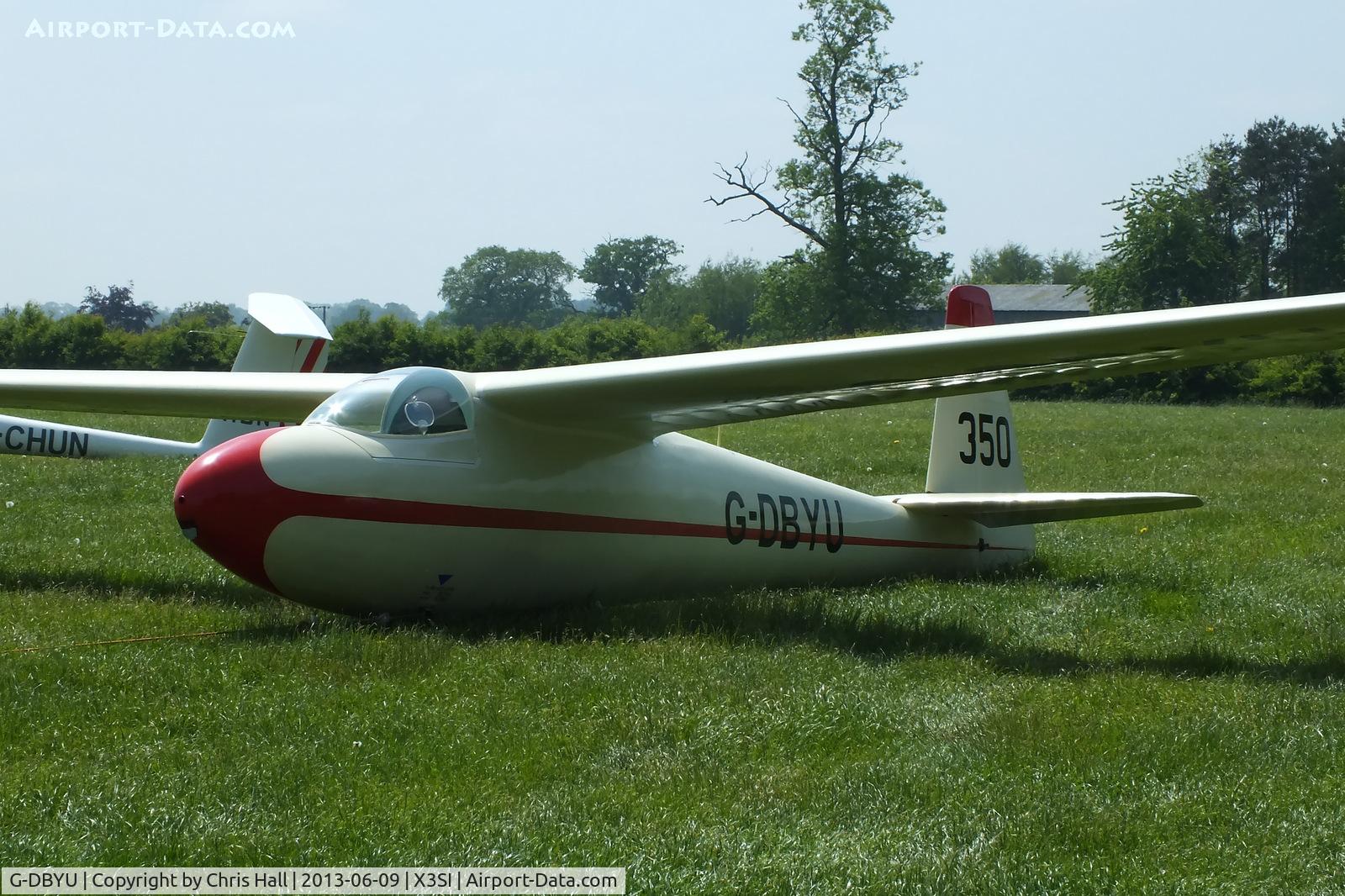 G-DBYU, 1966 Schleicher Ka-6CR Rhonsegler C/N 6525, Staffordshire Gliding Club, Seighford Airfield