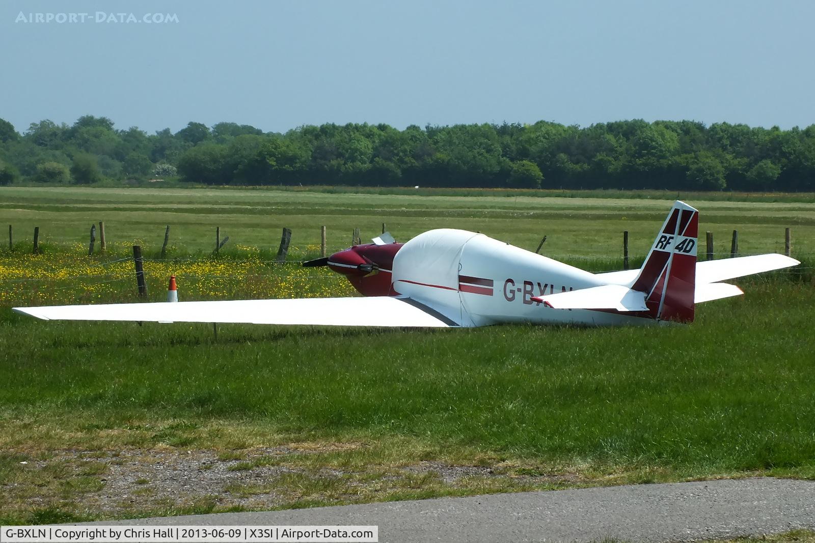 G-BXLN, 1967 Sportavia-Putzer Fournier RF-4D C/N 4022, Staffordshire Gliding Club, Seighford Airfield