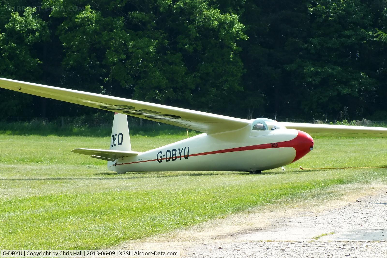 G-DBYU, 1966 Schleicher Ka-6CR Rhonsegler C/N 6525, Staffordshire Gliding Club, Seighford Airfield