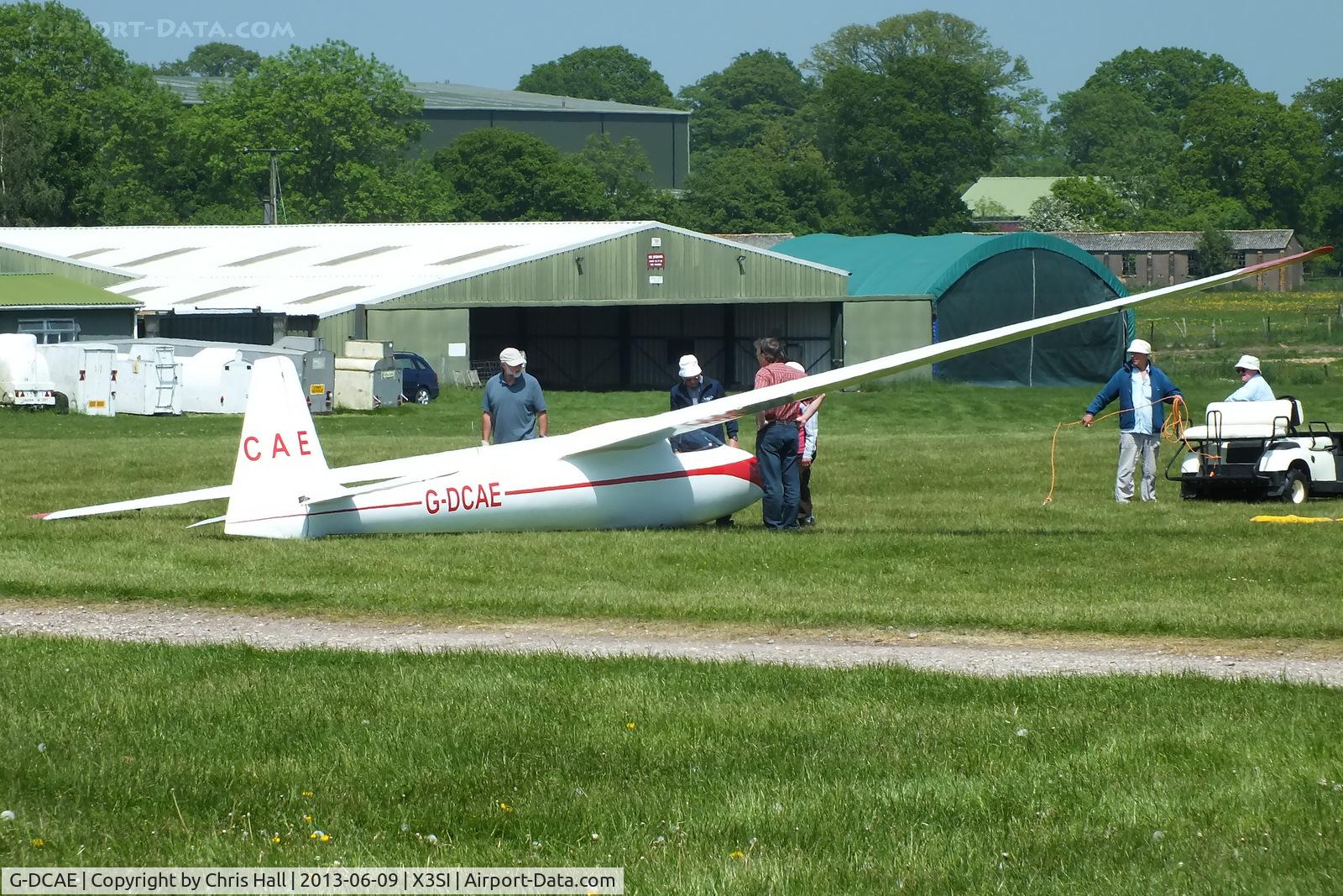 G-DCAE, 1967 Schleicher Ka-6E Rhonsegler C/N 4076, Staffordshire Gliding Club, Seighford Airfield