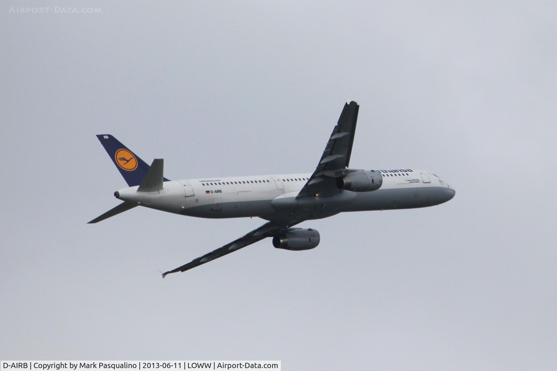 D-AIRB, 1993 Airbus A321-131 C/N 0468, Airbus A321-100