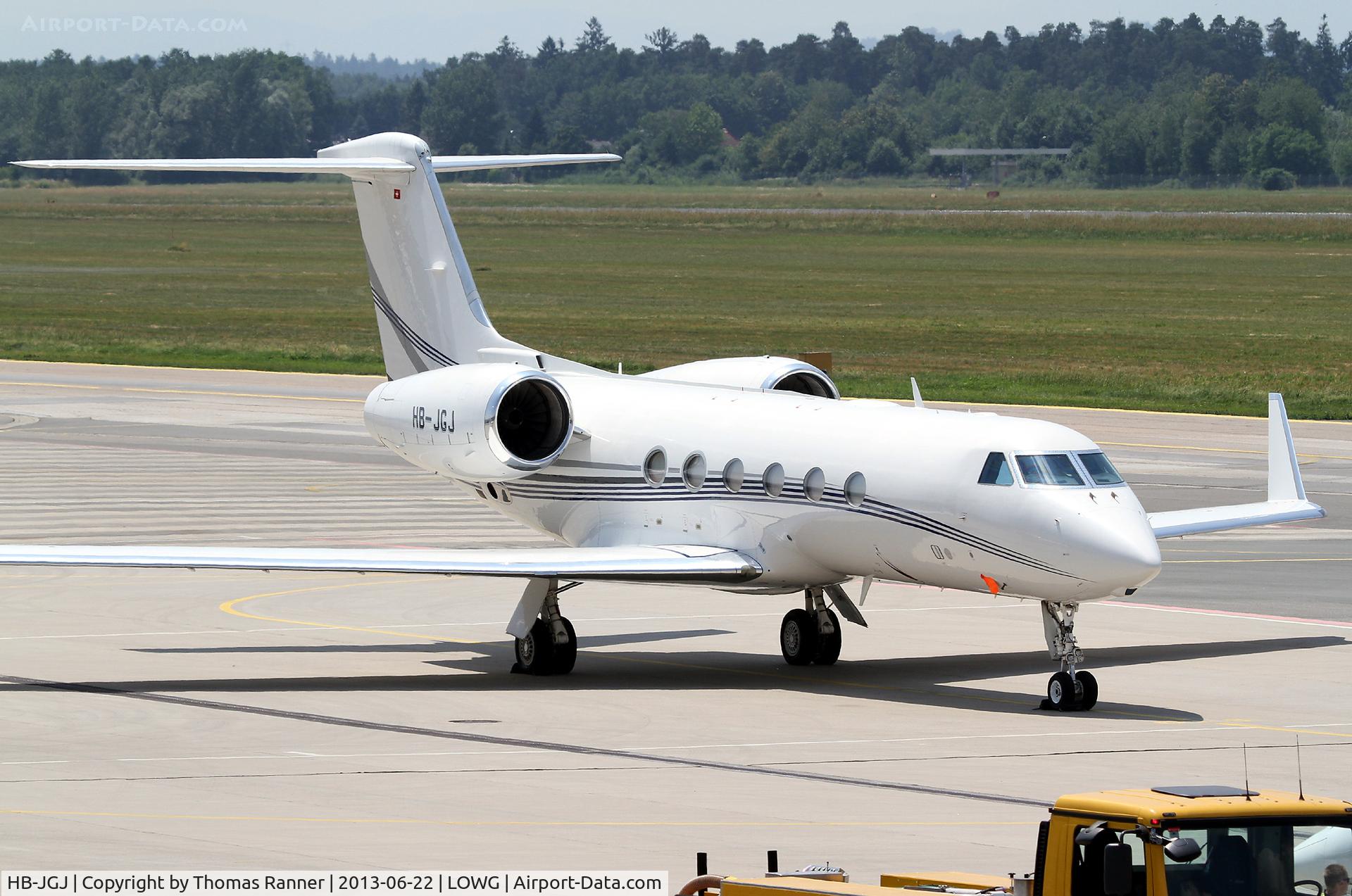 HB-JGJ, 2008 Gulfstream Aerospace GIV-X (G450) C/N 4122, G5 Aviation Gulfstream IV