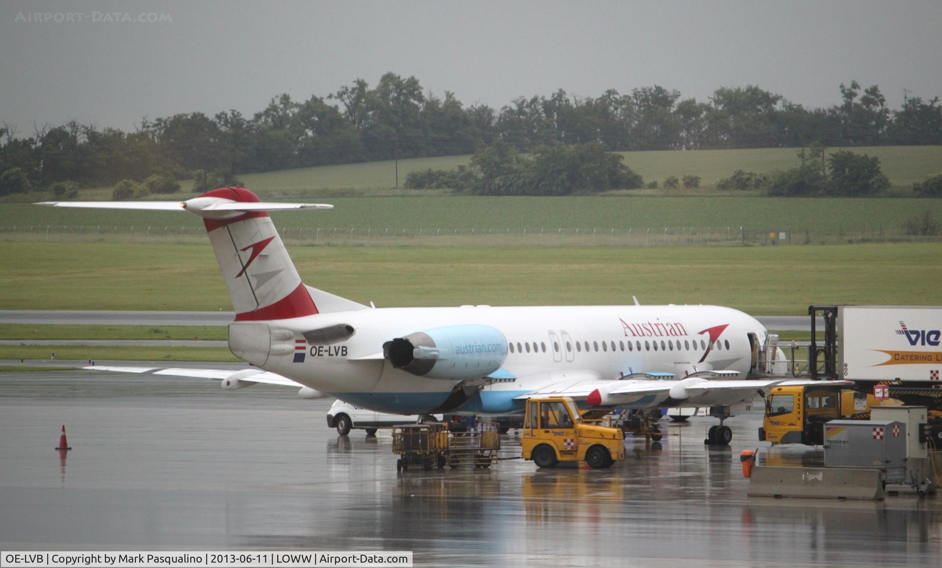 OE-LVB, 1994 Fokker 100 (F-28-0100) C/N 11502, Fokker F.28 MK 0100