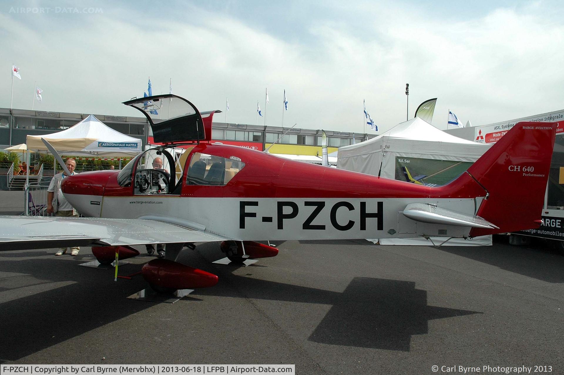 F-PZCH, Zenair CH-640 Zodiac C/N 105, Part of the 2013 Paris Air Show Static Display.