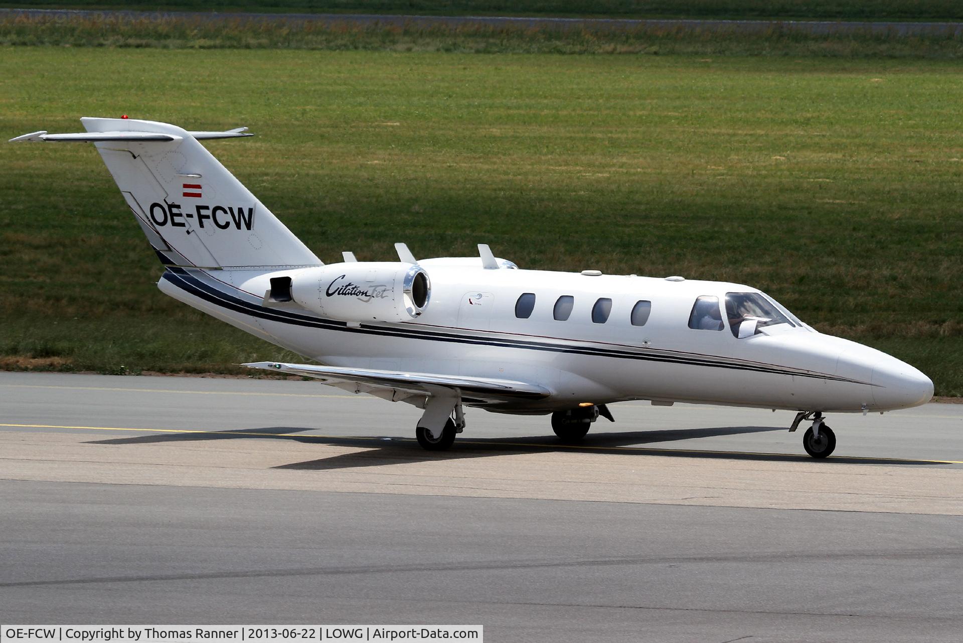 OE-FCW, 1998 Cessna 525 CitationJet CJ1 C/N 525-0292, Cessna 525