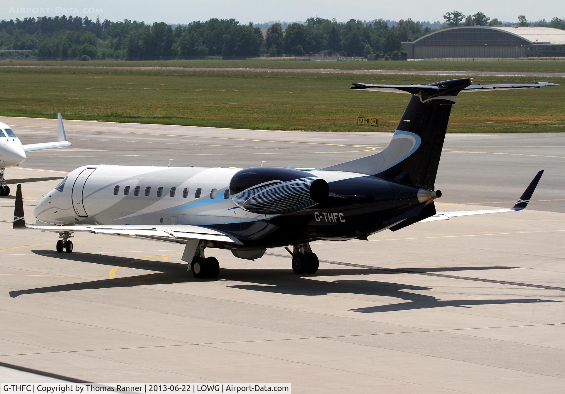 G-THFC, 2006 Embraer EMB-135BJ Legacy C/N 14500954, London Executive Aviation Embraer Legacy 600   with Iron Maiden on board