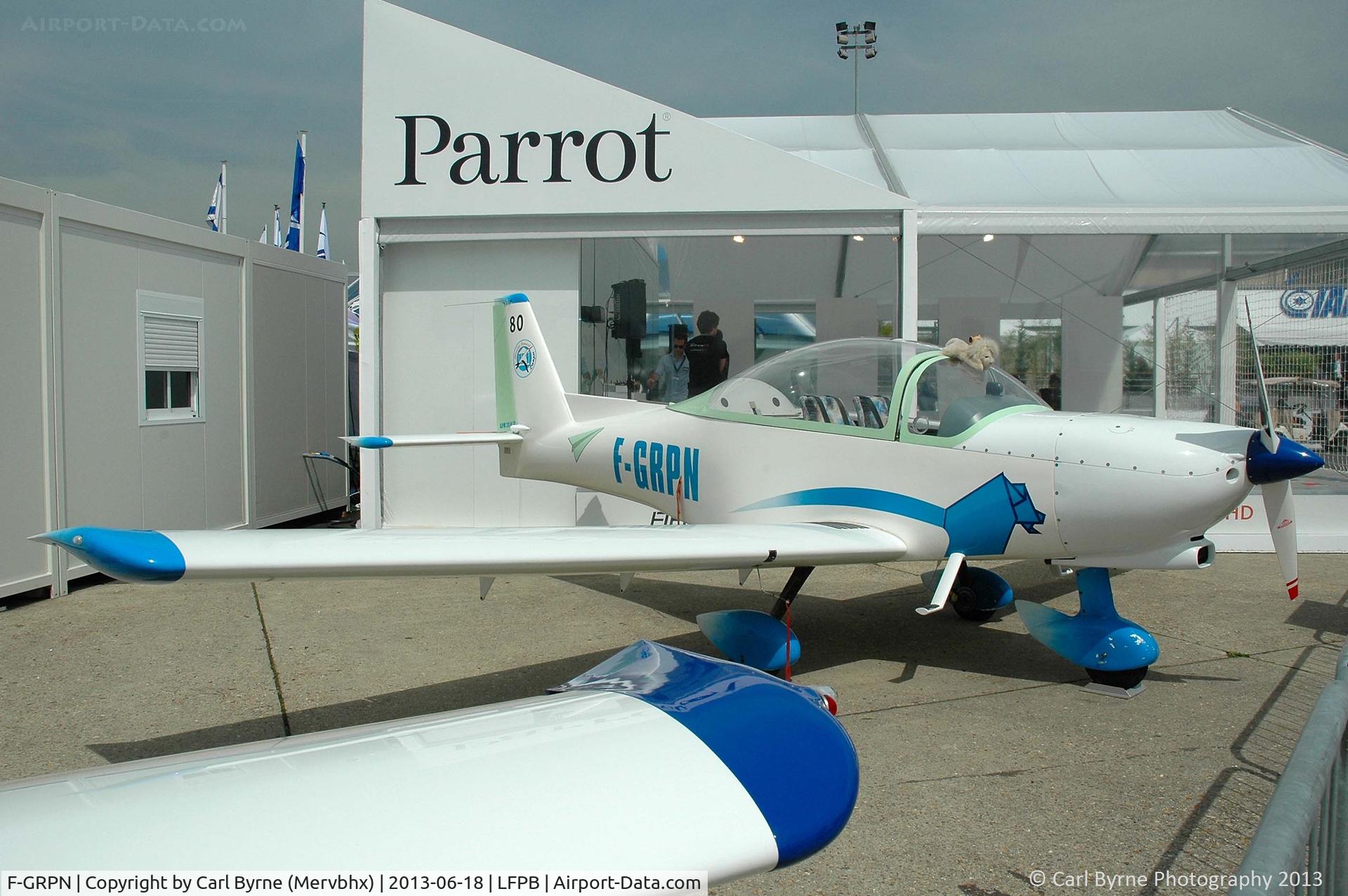 F-GRPN, Issoire APM 20 Lionceau C/N 17, Part of the 2013 Paris Air Show Static Display.
