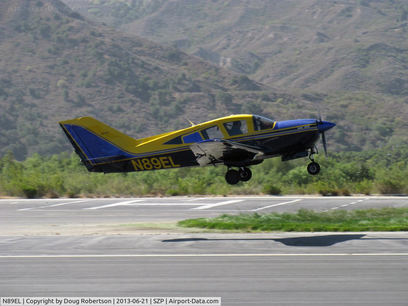 N89EL, 1989 Bellanca 17-30A Viking C/N 89-301009, 1989 Bellanca 17-30A SUPER VIKING, Continental IO-520 300 Hp, departure takeoff climb Rwy 22