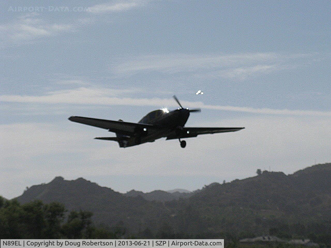 N89EL, 1989 Bellanca 17-30A Viking C/N 89-301009, 1989 Bellanca 17-30A SUPER VIKING, Continental IO-520 300 Hp, test flights, takeoff climb Rwy 22