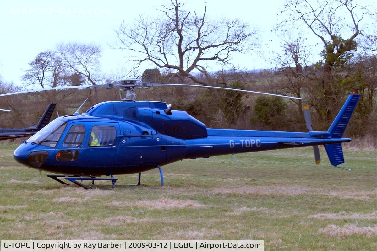 G-TOPC, 1983 Aerospatiale AS-355F-1 Ecureuil 2 C/N 5313, Aerospatiale AS355F1 Ecureuil II [5313] (Kinetic Avionics Ltd) Cheltenham~G 12/03/2009