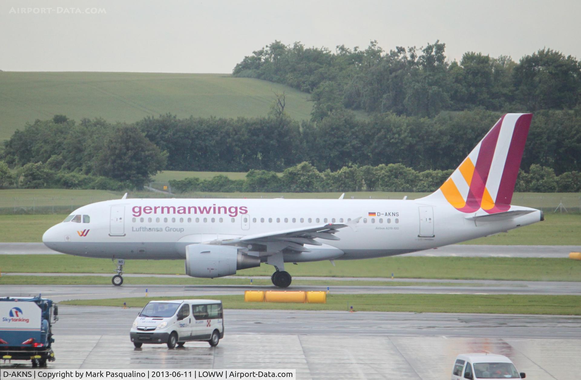 D-AKNS, 2000 Airbus A319-112 C/N 1277, Airbus A319