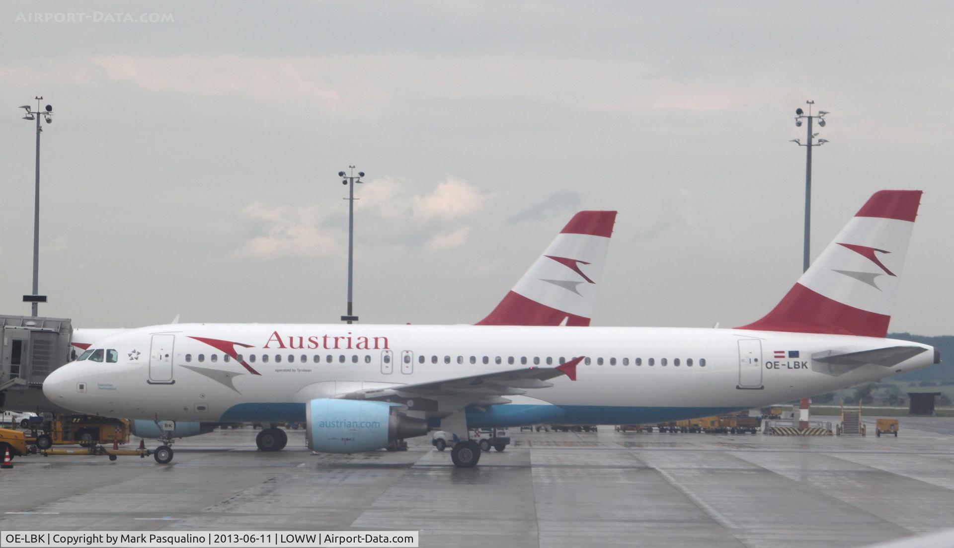 OE-LBK, 2003 Airbus A320-214 C/N 1931, Airbus A320