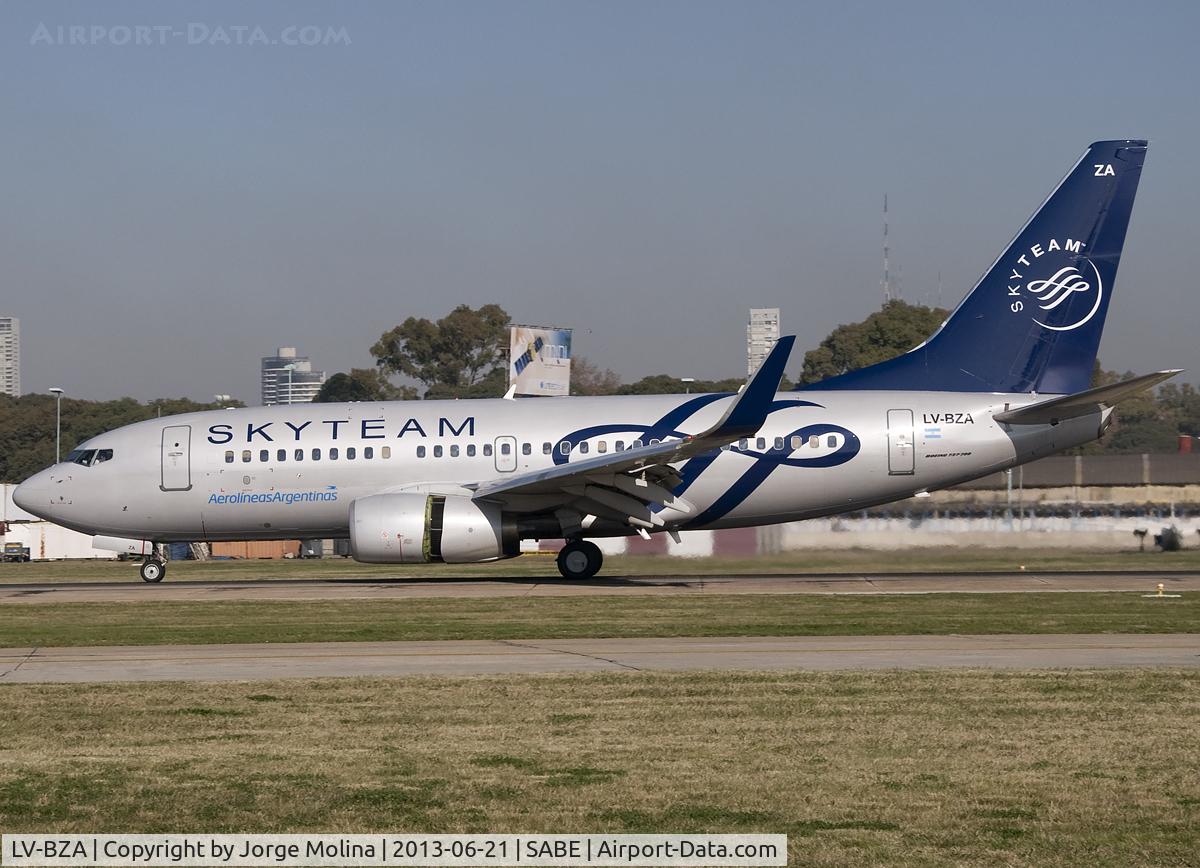 LV-BZA, 2006 Boeing 737-76N C/N 32674/1952, Skyteam