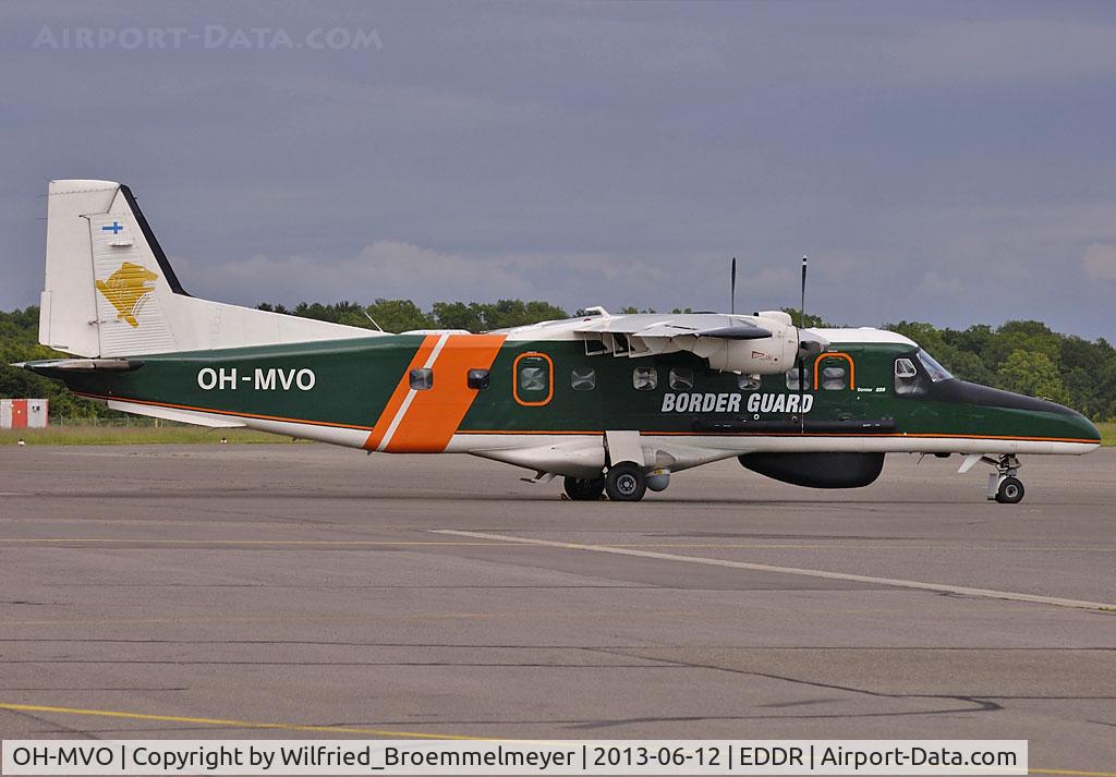 OH-MVO, 1994 Dornier 228-212 C/N 8232, Parked on Apron at Saarbrucken.