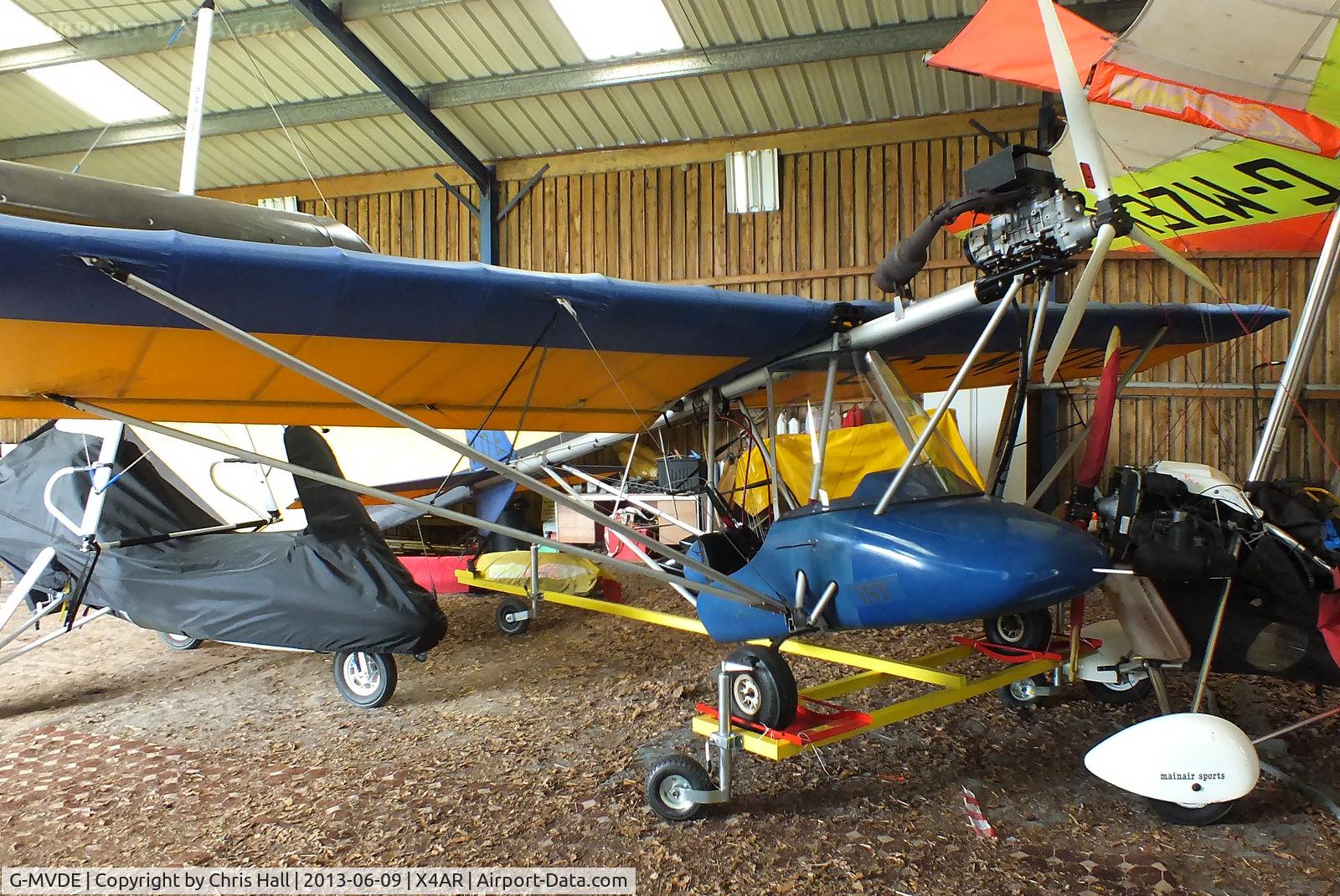 G-MVDE, 1988 Thruster TST MK1 C/N 8078-TST-087, at Arclid Airfield, nr Sandbach, Cheshire