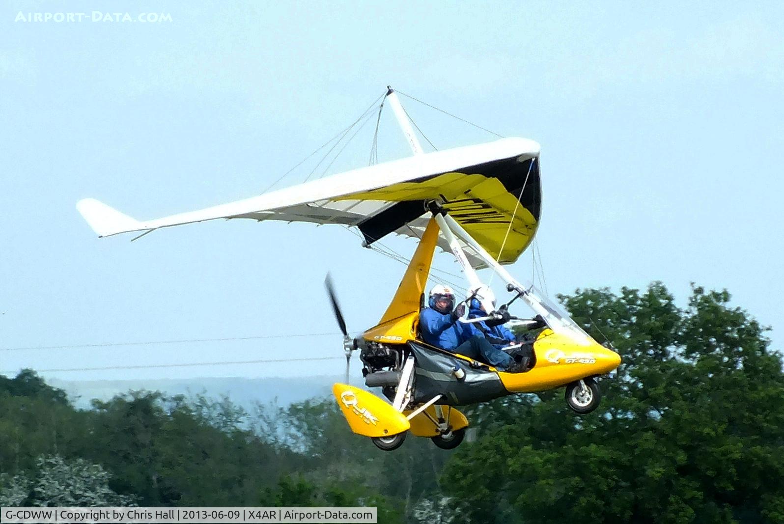 G-CDWW, 2005 P&M Aviation Quik GT450 C/N 8156, at Arclid Airfield, nr Sandbach, Cheshire