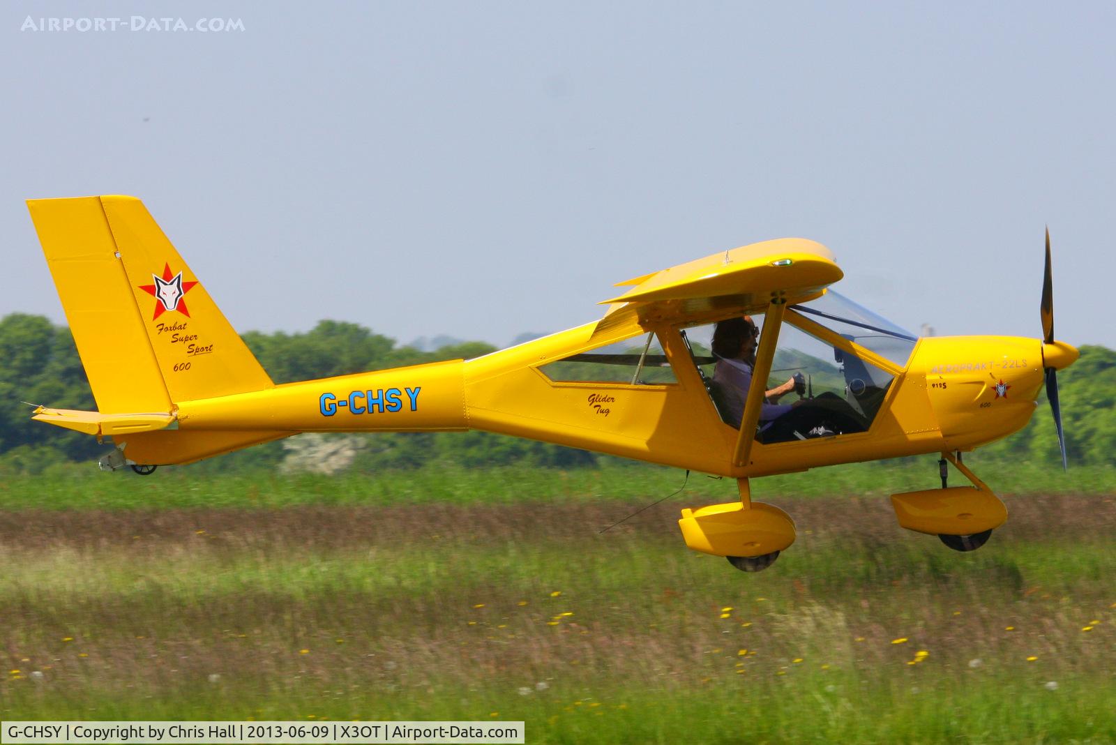 G-CHSY, 2013 Aeroprakt A-22LS Foxbat C/N LAA 317B-15186, at Otherton Airfield