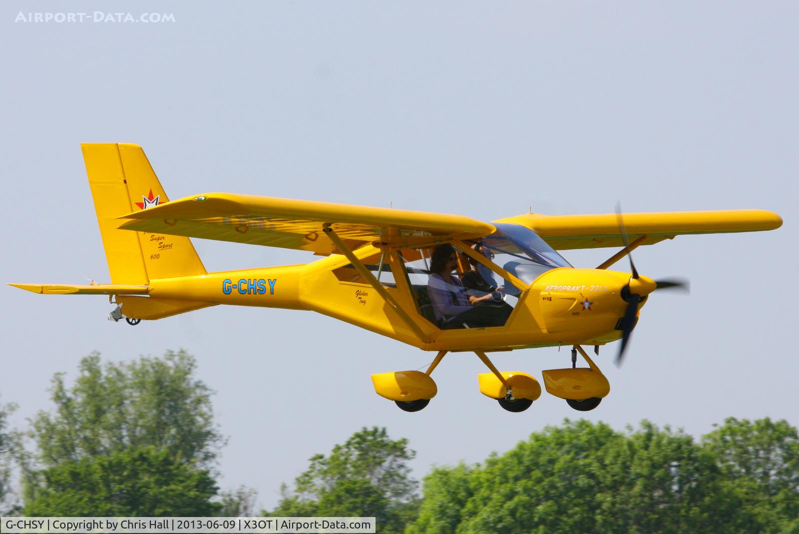 G-CHSY, 2013 Aeroprakt A-22LS Foxbat C/N LAA 317B-15186, at Otherton Airfield