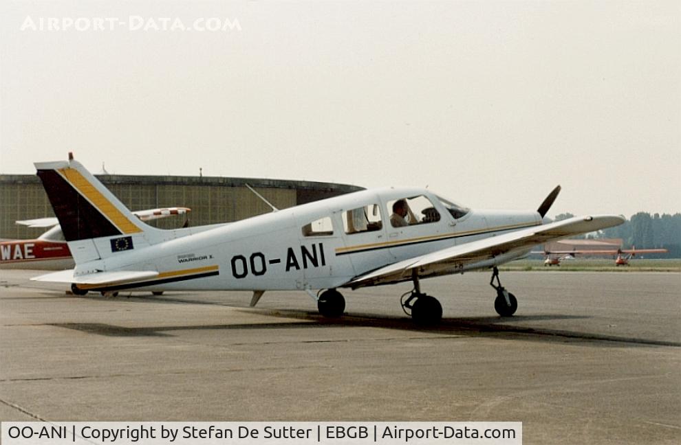 OO-ANI, 1980 Piper PA-28-161 Warrior II C/N 28-8016321, @ Grimbergen.