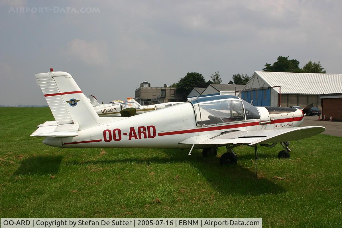 OO-ARD, Socata MS-880B Rallye Club C/N 1659, @ Namur.