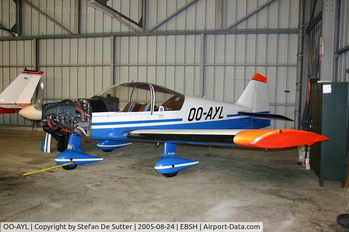 OO-AYL, 1978 Robin R-2160 Alpha Sport C/N 150, @ Saint-Hubert.