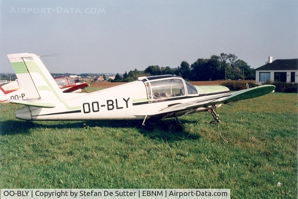 OO-BLY, 1963 Morane-Saulnier MS-885 Super Rallye C/N 5389, @ Namur.