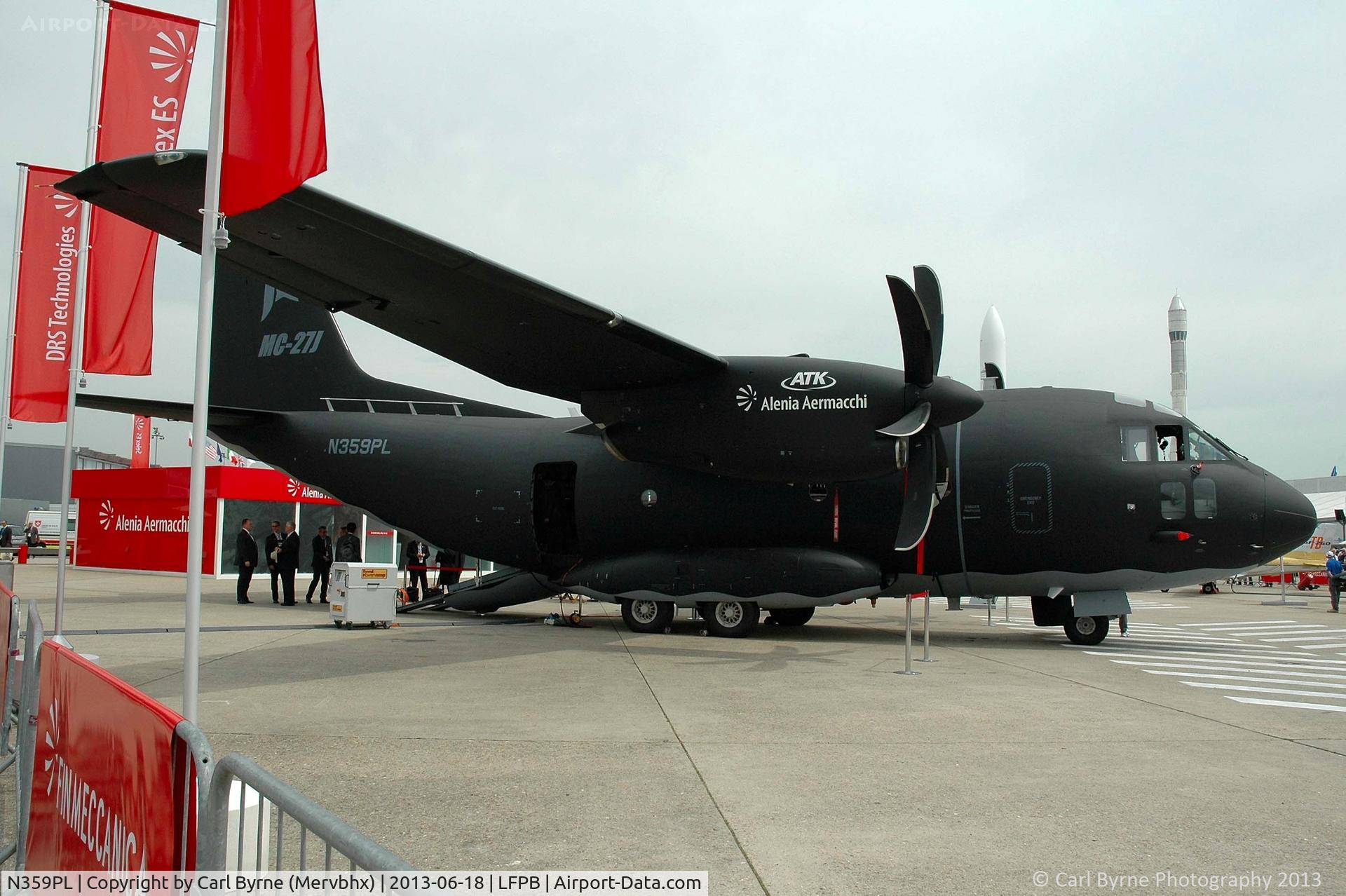 N359PL, Alenia MC-27J Spartan C/N 4126, Part of the 2013 Paris Air Show Static Display.